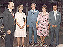 Left to right; Charles Murphree, Laura Holliday, Don Young, Shirley Young and Joe Brooks.