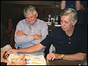 Don Wilson, Rick Ricketts and Allan Bannister at Rick's surprise birthday party at Pigeon Forge, TN - November, 2007.
