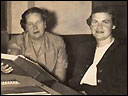 Class of '56 teachers; Mrs. Dixon and Mrs. Williams.